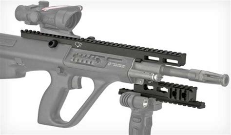 Steyr Arms USA Adds M-LOK Rail Systems to Its AUG Accessory - Firearms News