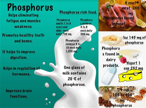 Phosphorus benefits daily need and phosphorus rich food. Health And ...