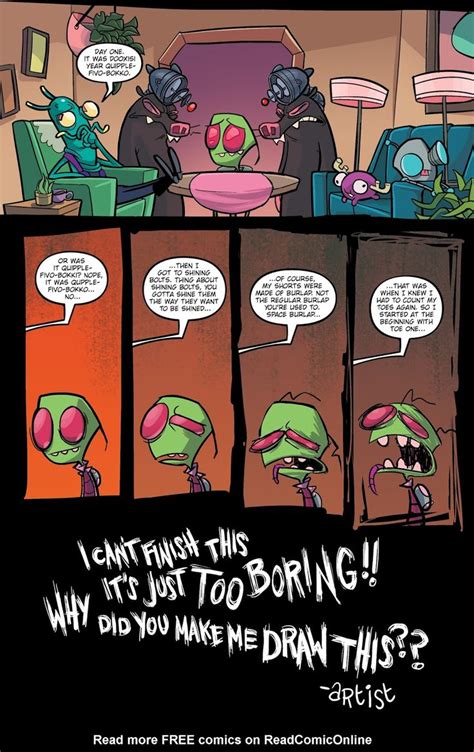 Invader Zim Issue #27 - Read Invader Zim Issue #27 comic online in high ...