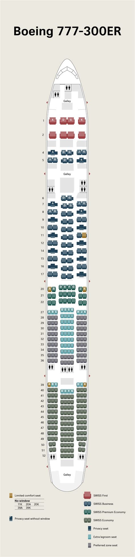 Seating Chart Boeing 777 300Er | Elcho Table