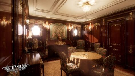 First Class Cabin on Titanic - Awesome | Titanic, Suites, Cabin