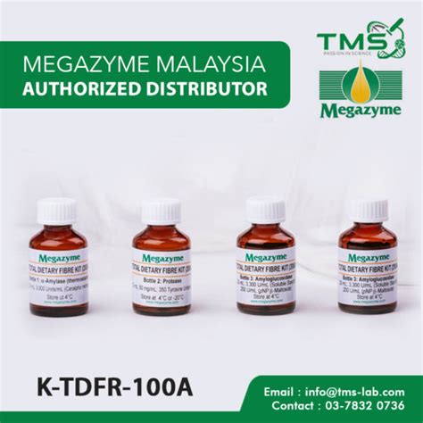 Megazyme Total Dietary Fiber Assay Kit, 100 assays - Team Medical ...