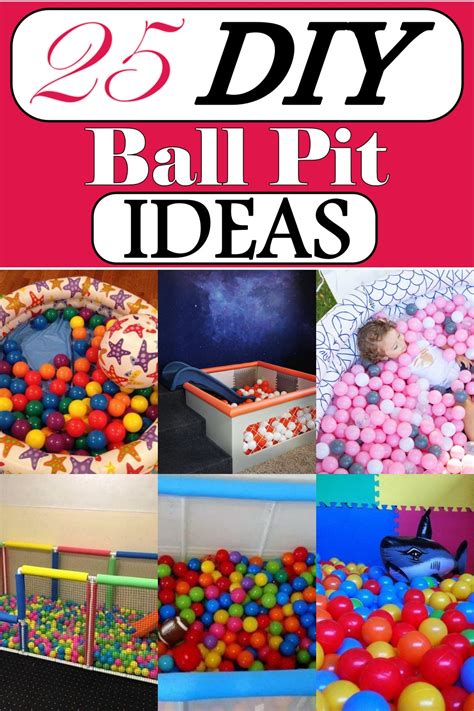 25 DIY Ball Pit Ideas Perfect For Kids - Craftsy