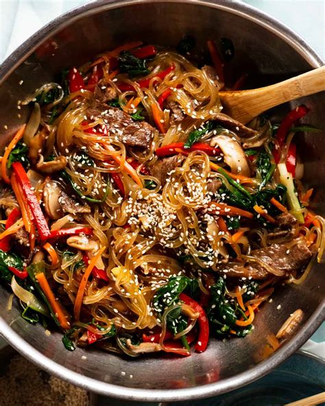 Japchae - Korean noodles | RecipeTin Eats | Foodie Passion Blog