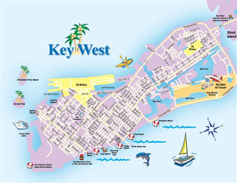 Map Of Key West Florida Attractions - Printable Maps