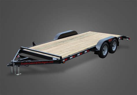 Standard Version | 8000 GVWR Wood Floor Car Trailer | Call Today