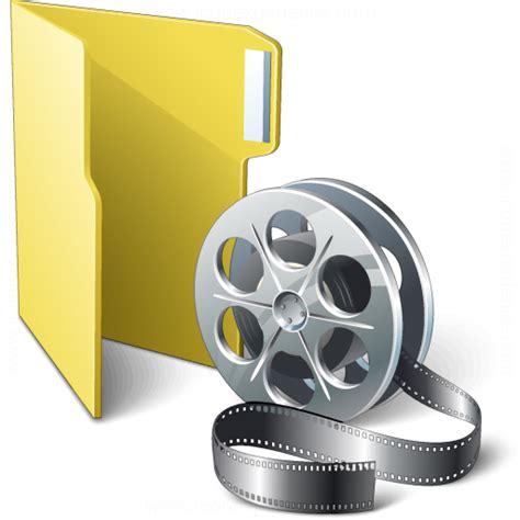 IconExperience » V-Collection » Folder 3 Movie Icon