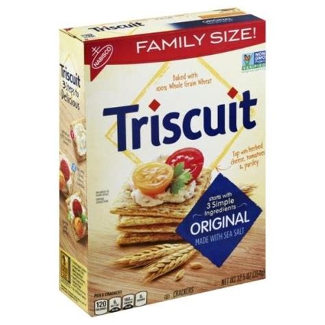 TRISCUIT Original Crackers - Family Size - Grocery Heart