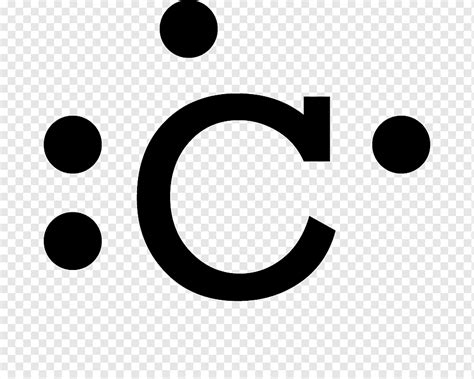 Lewis structure Valence electron Carbon Diagram, lewis dot symbol ...