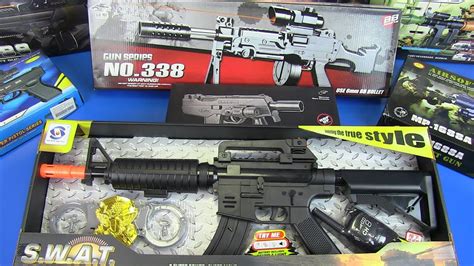 Toys Guns Machine Guns ! Reality Shooting Sound Guns Toys for Kids-Box ...