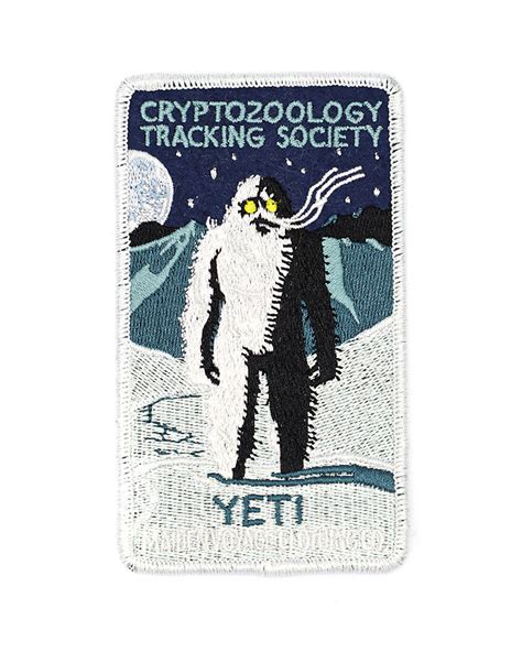 Yeti Cryptozoology Patch