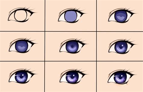 Eye steps by Maruvie | Easy anime eyes, Anime eyes, How to draw anime eyes