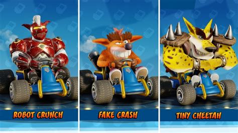 Crash team racing nitro fueled characters - billaseed