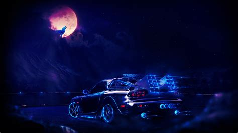 artwork, Concept Art, Fantasy Art, Car, Neon Wallpapers HD / Desktop ...