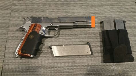 SOLD Very Rare WE-Tech Hitman Silverballer 1911 Full Metal Blowback ...