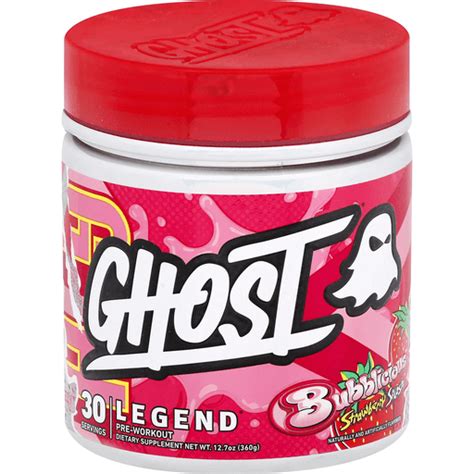 Ghost Legend Pre-Workout, Bubblicious Strawberry Splash | Shop | The ...