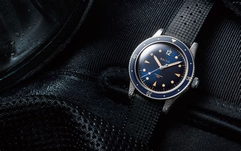 Aquascaphe Blue Gilt - The Ultimate Daily Watch - Baltic Watches