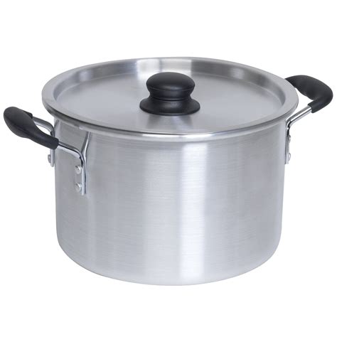 Imusa 8Qt Aluminum Stock Pot with Lid - Walmart.com