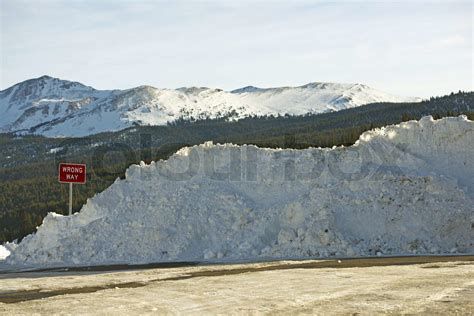 Pile of Snow | Stock image | Colourbox