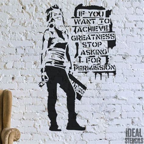 Banksy stencil | Banksy stencil, Stencil wall art, Graffiti art