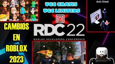 ROBLOX 2023: LOS CAMBIOS MAS IMPORTANTES! (RESUMEN NOTICIAS RDC 2022 ...