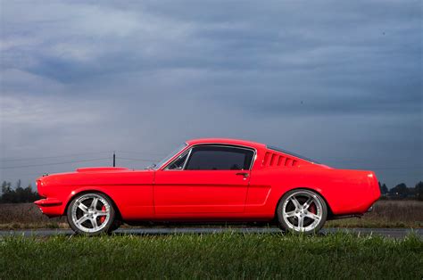 Screaming Red 1965 Ford Mustang Fastback - Hot Rod Network