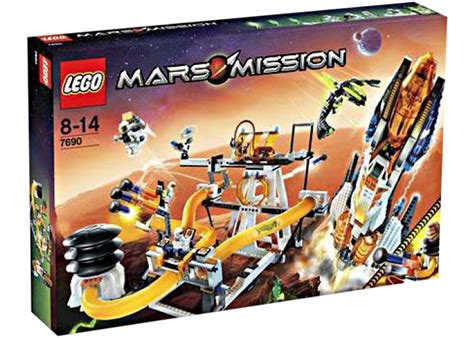 LEGO Mars Mission MB-01 Eagle Command Base Set 7690 - MX