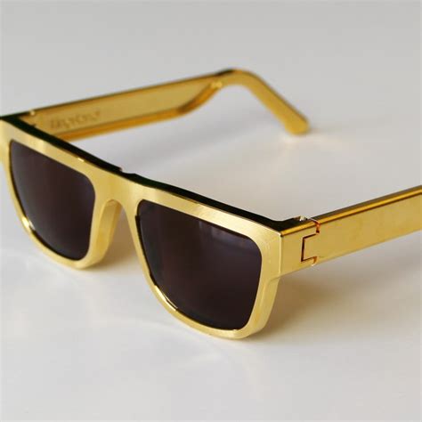 Gold-Plated Sunglasses – COOL HUNTING®