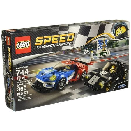 LEGO 75881 2016 Ford GT & 1966 Ford GT40 - Walmart.com