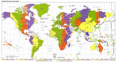 Time Zone Map Of The World | Images and Photos finder