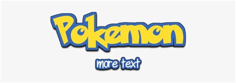 Your Text Here - Pokemon Logo Maker PNG Image | Transparent PNG Free ...