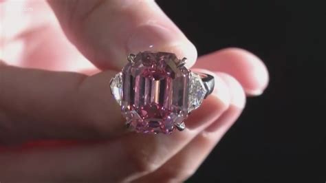 'Pink legacy' diamond sells for $50 million | khou.com