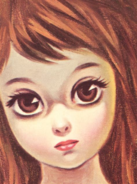 Big Eye (Eyed) Girl: Vintage Art