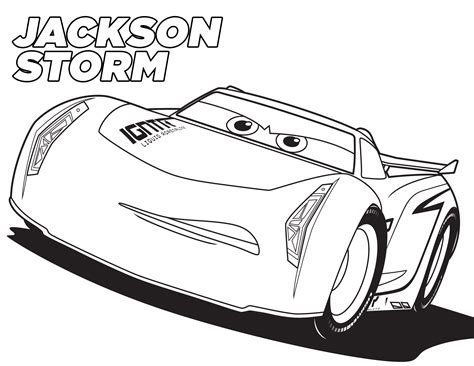 Cars 3 coloring pages to download and print for free