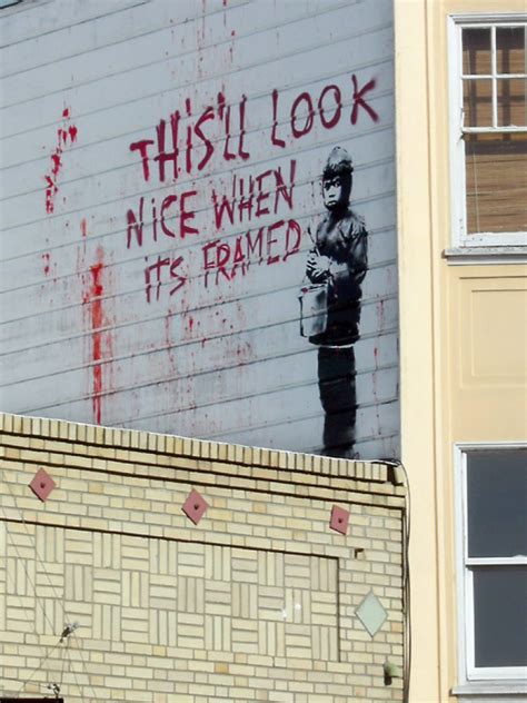 Banksy street art pops up around town - San Francisco Public Press