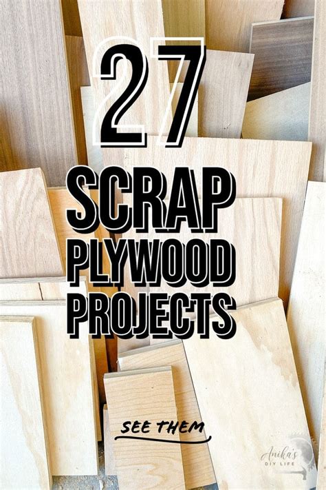 27 EASY Scrap Plywood Project Ideas - Anika's DIY Life