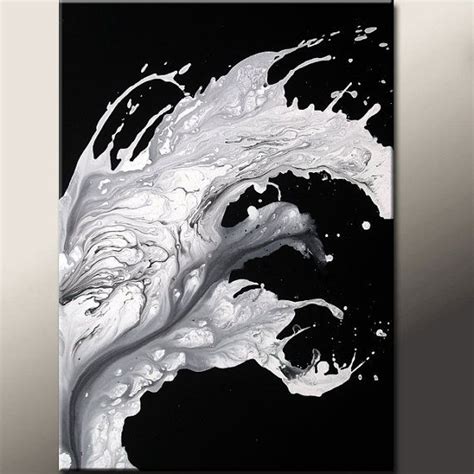 Modern Art Glass Painting Images Black And White - Download Free Mock-up