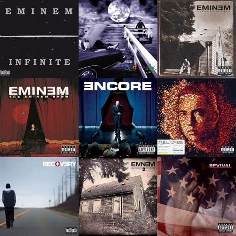 Eminem album cover poster - sapjerenta