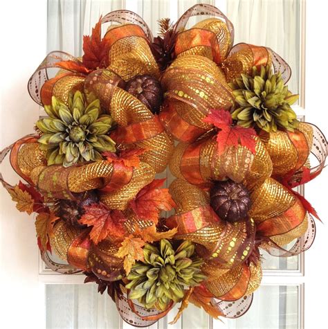 10 Great Fall Deco Mesh Wreath Ideas 2024