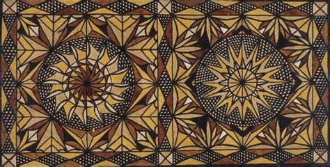 “Traditional Samoan Tapa-board Painting” by Dixie Chrichton Samasoni ...