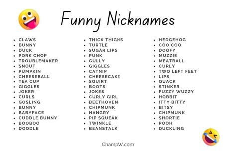 Top 185 + Funny nicknames for guys - Yadbinyamin.org