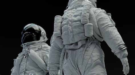 SPACESUIT Orange ACES 3D model | CGTrader