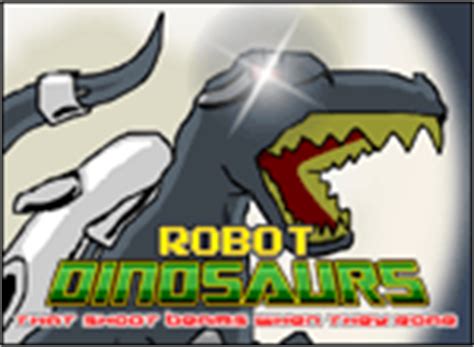 Robot Dinosaurs (tsbwtr) , free online flash game.