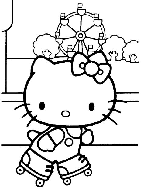 Coloring Pages of Hello Kitty | Coloring Pages To Print