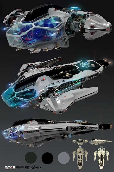 Concept Spaceship for Game, Oshanin Dmitriy on ArtStation at https ...