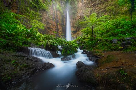 Kapas Biru Waterfall, Indonesia