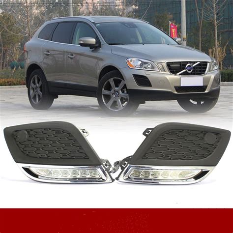 2X LED Daytime Running Lights DRL Fog Lamp For Volvo XC60 2009 2010 ...