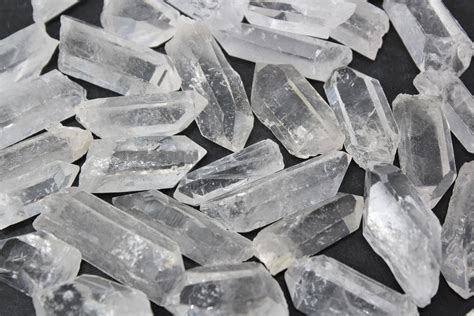 3 LARGE Clear Quartz Points Crystals Large 1 to 1.5 (Crystal Points ...