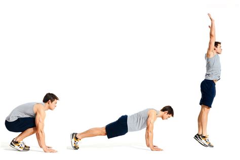 Burpee tuck jumps - jordlike