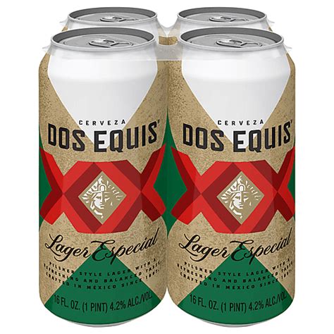 Dos Equis Beer, Lager Especial 4 ea | Beer | Matherne's Market